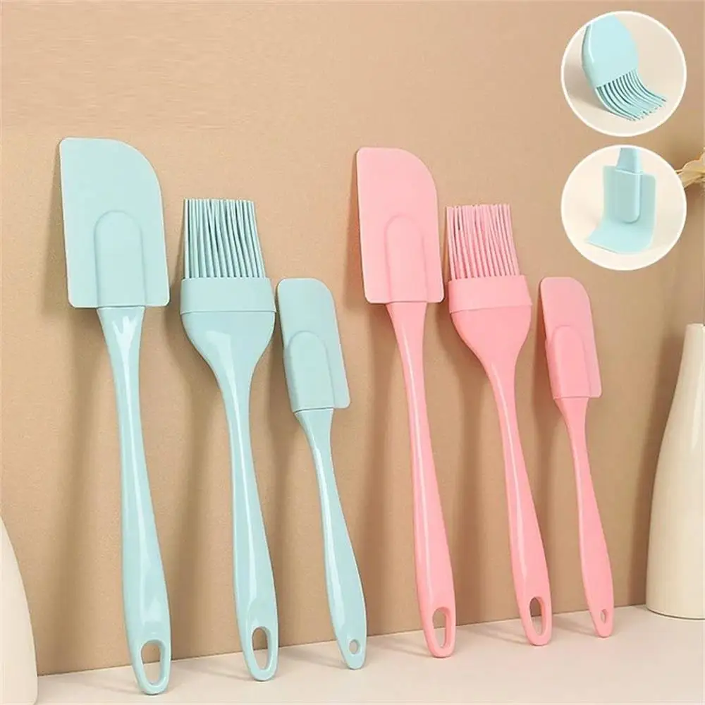 Kitchen Baking Appliances - 3 pçs antiaderente silicone creme raspador