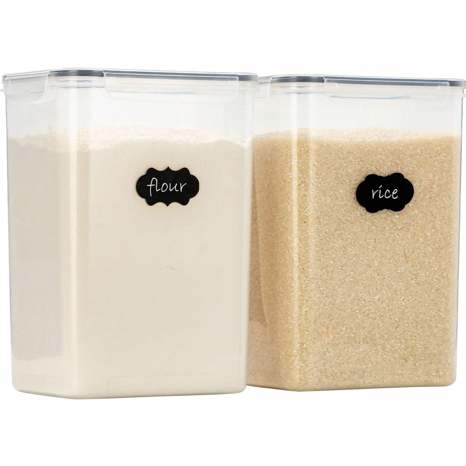 Kitchen Baking Pantry - Recipientes herméticos extra grandes para armazenamento