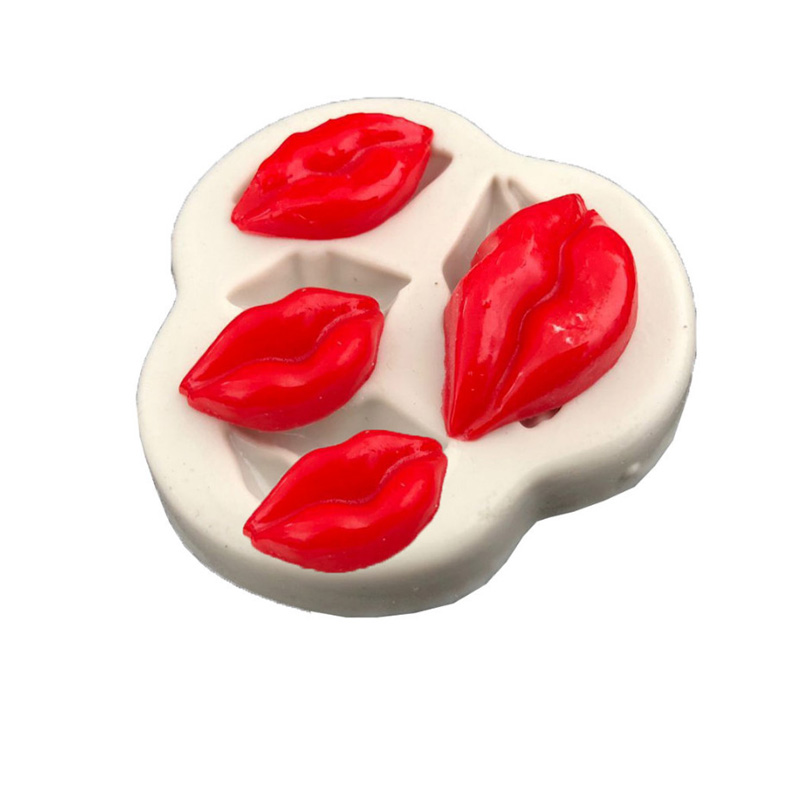 Kitchen Baking Gadgets - Molde de silicone para lábios sexy,