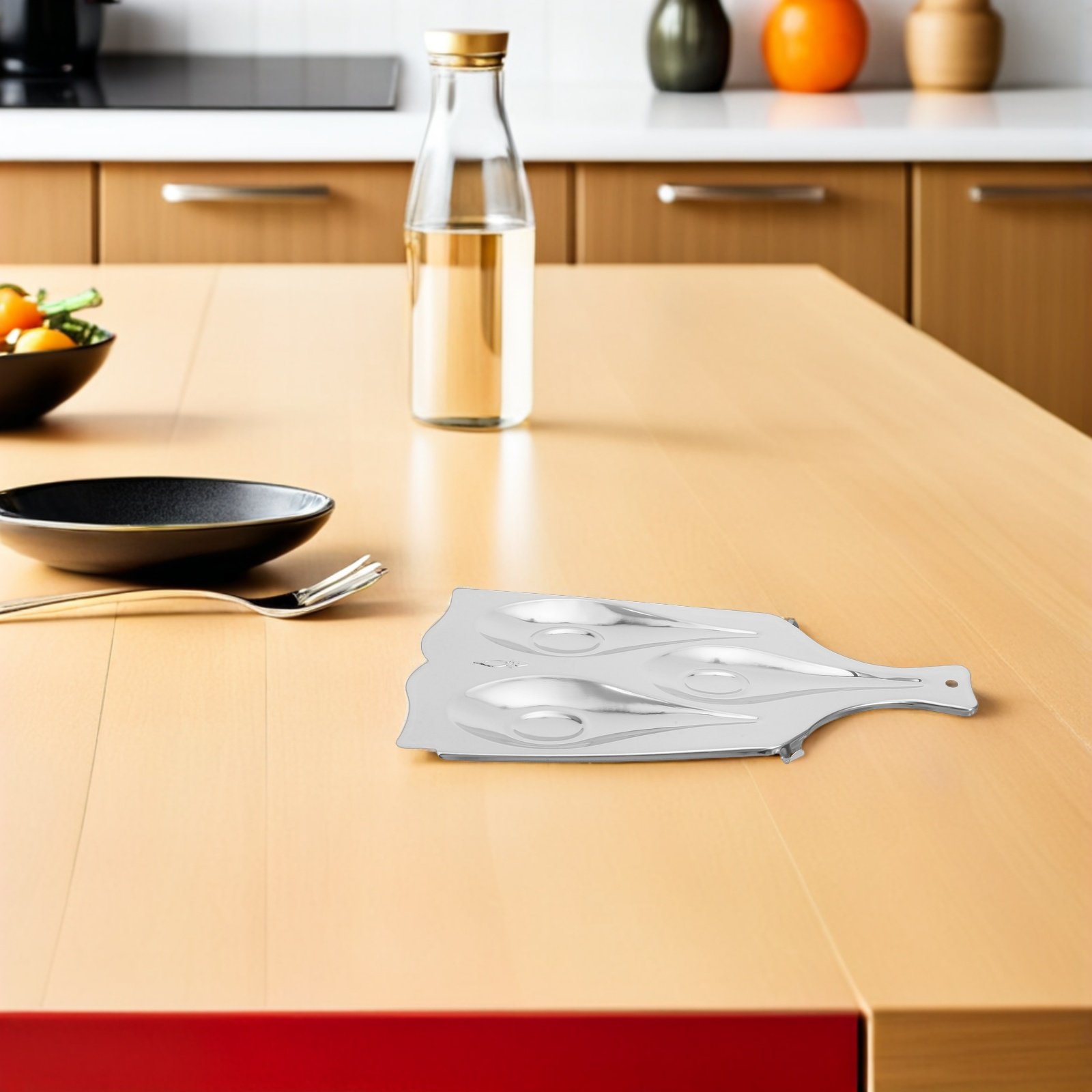 Kitchen Baking Appliances - Suporte de Colheres de Aço Inoxidável