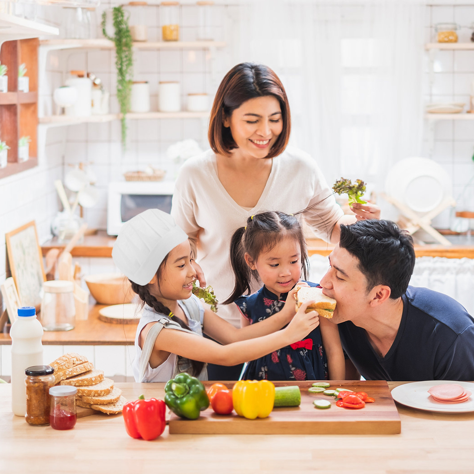 15 Toucas de Chef Descartáveis - Kitchen Baking avaliação e preço