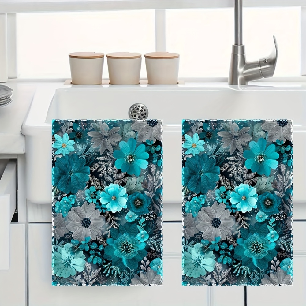 Conjunto de 2 Toalhas de Cozin - Kitchen Baking Cloth avaliação e preço