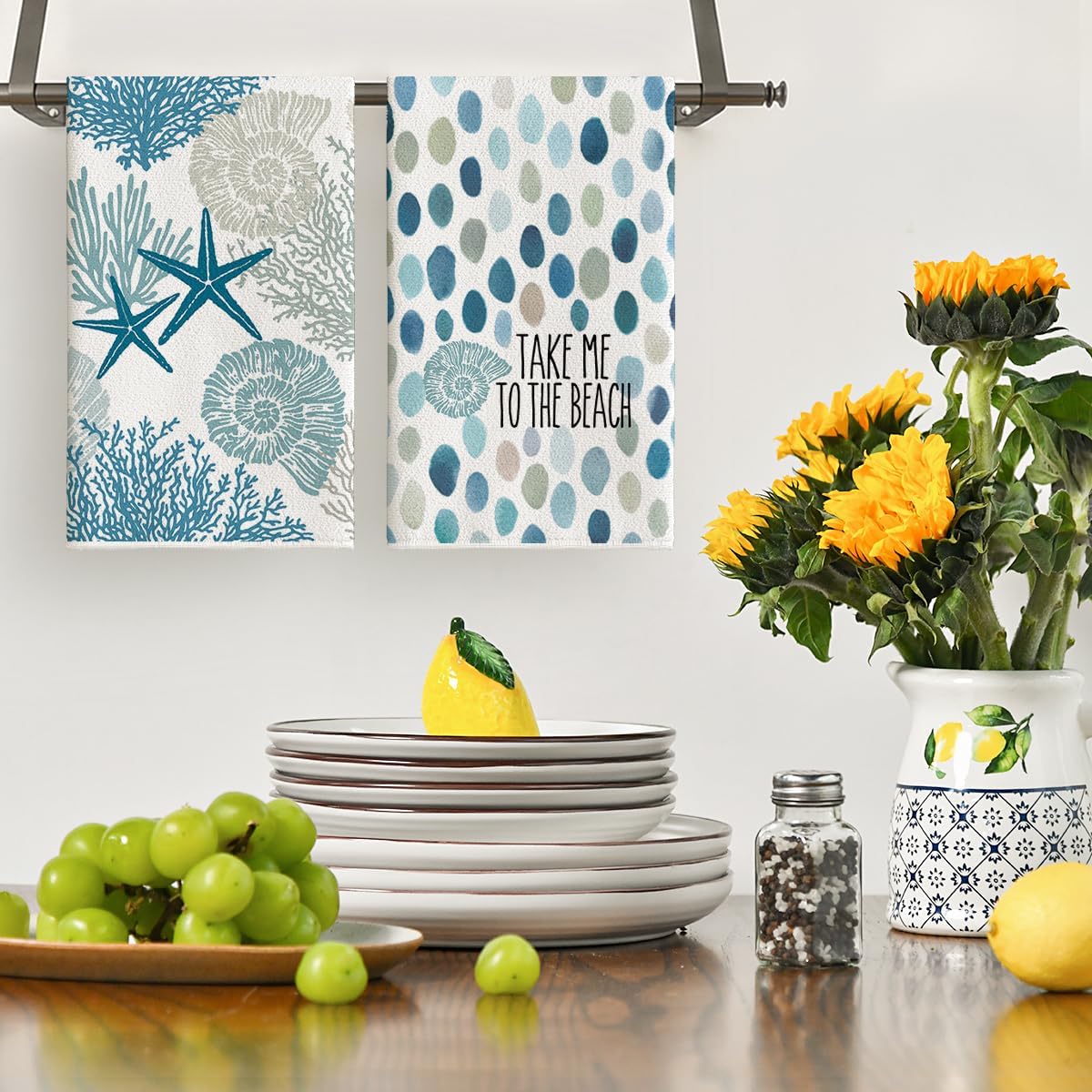 Conjunto de 4 Toalhas de Cozin - Kitchen Baking Cloth avaliação e preço