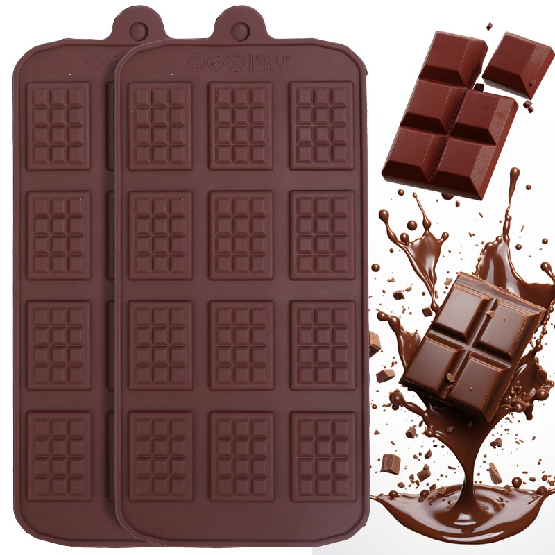 Molde de chocolate de silicone - Kitchen Baking Gadgets avaliação e preço