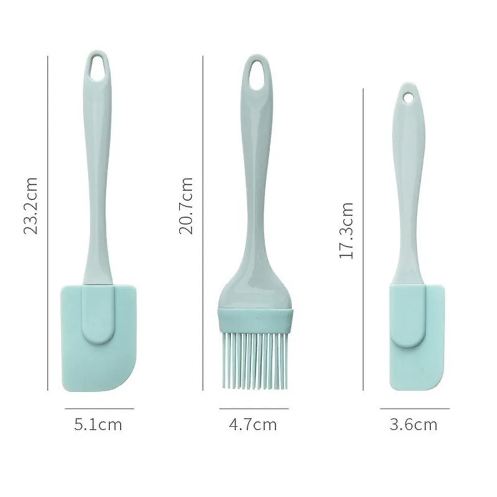 Kit 3 Peças: Espátula de Silic - Kitchen Baking Appliances avaliação e preço