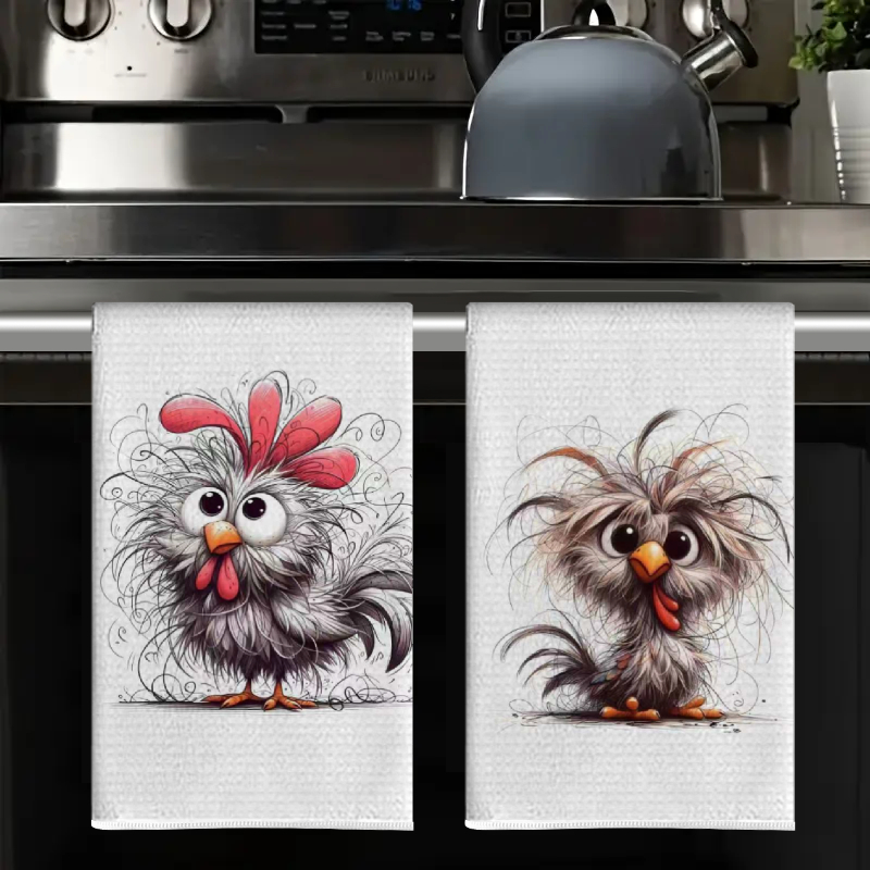 Conjunto de 2 Toalhas de Cozin - Kitchen Baking Cloth avaliação e preço