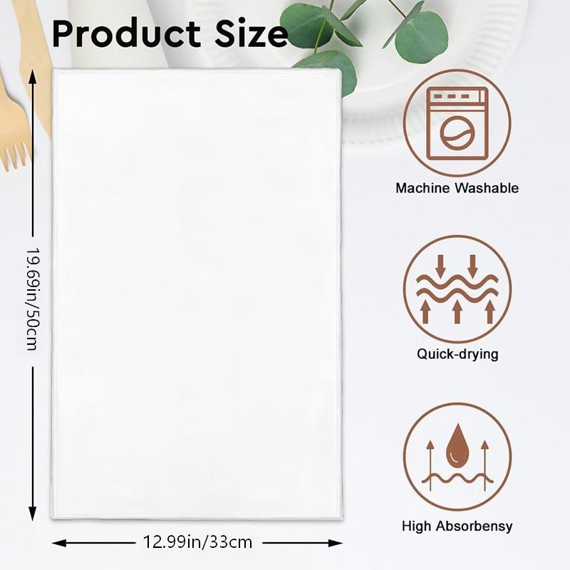 Conjunto de 2 toalhas de cozin - Kitchen Baking Cloth avaliação e preço