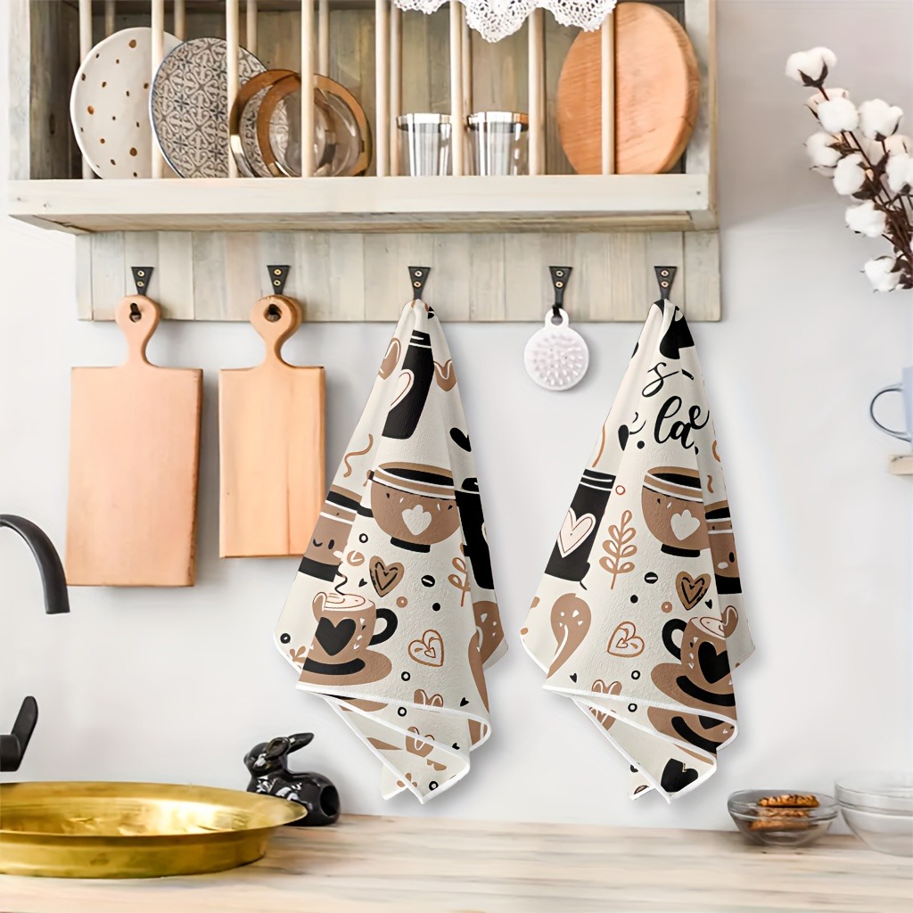 Conjunto de 2 toalhas de cozin - Kitchen Baking Cloth avaliação e preço