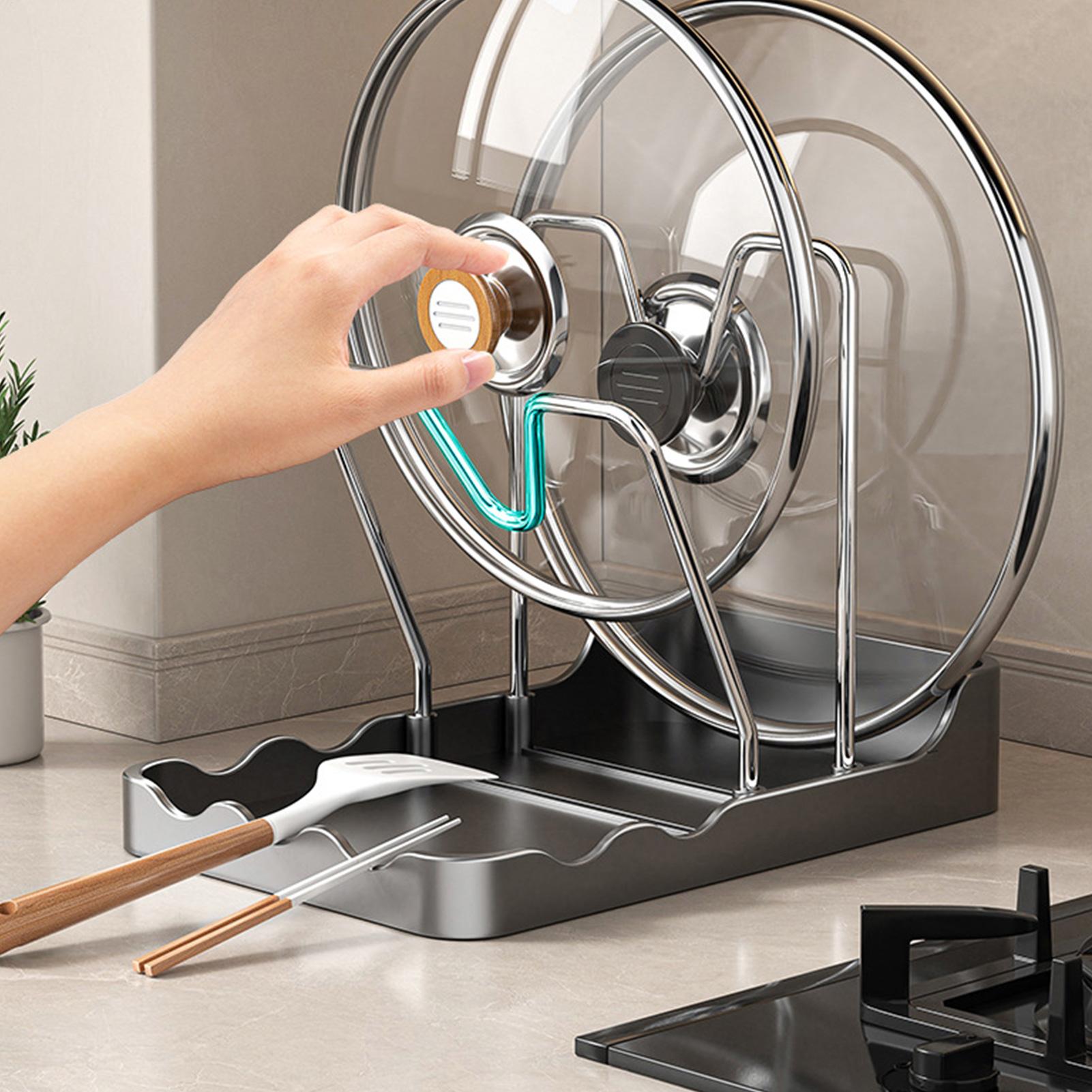 Organizador de tampa de panela - Kitchen Baking Pantry avaliação e preço